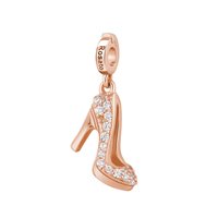 Charm Rosato Donna Storie in Argento Cubic Zirconia RZ037